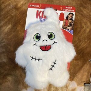 Kong Snuzzles Halloween Ghost Dog Plush Toy Super Squeaker Size Small